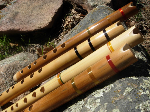 LanLan Flûte Tone en Bambou Faite Main en Bambou D/E/F/G D Tone